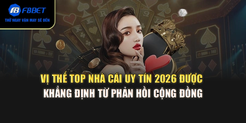 Vị thế top nhà cái uy tín 2026 được khẳng định từ phản hồi cộng đồng